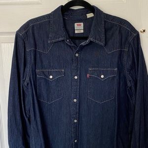 Levis Relaxed Fit Western Shirt